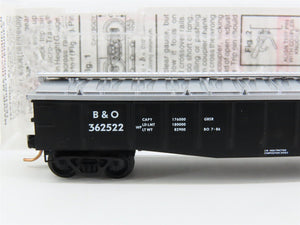 N Scale Micro-Trains MTL 106040 B&O Baltimore & Ohio 50' Covered Gondola #362522
