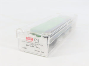N Scale Micro-Trains MTL 52030 REX REA Santa Fe 52' Steel Express Reefer #4083