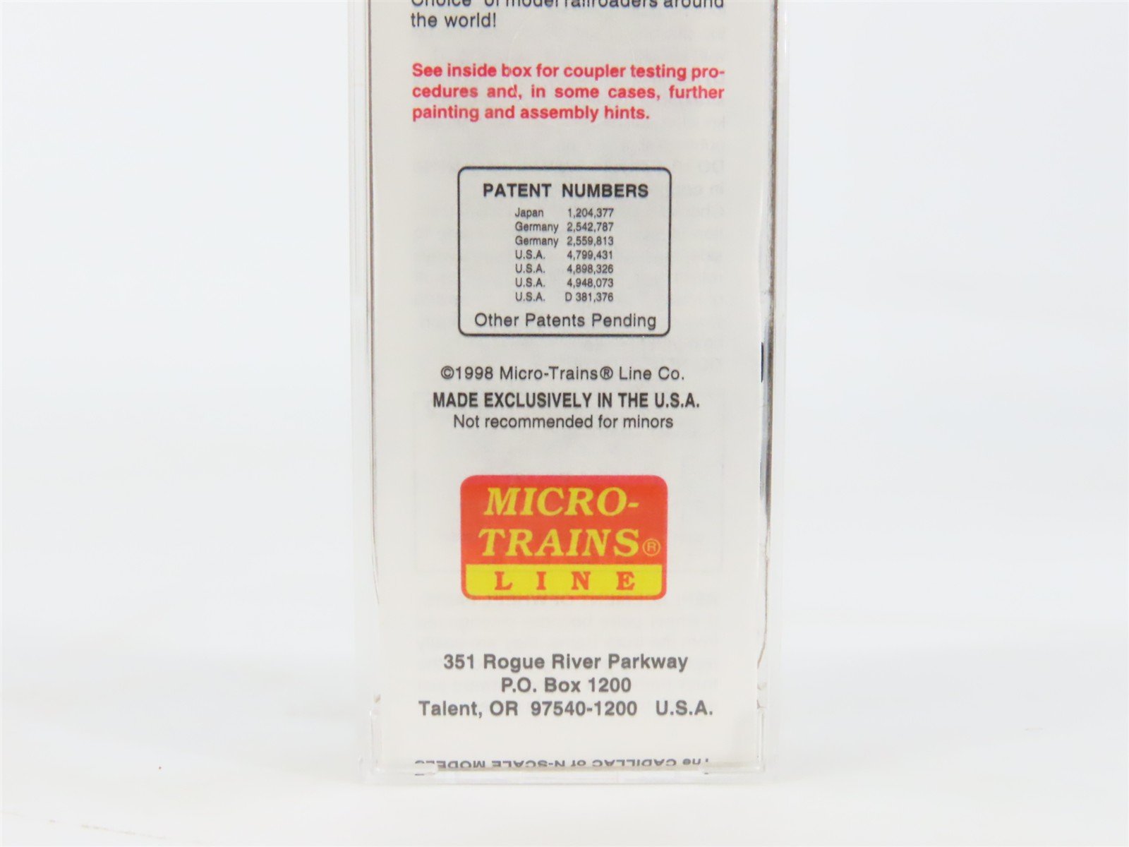 N Scale Micro-Trains MTL 21220 