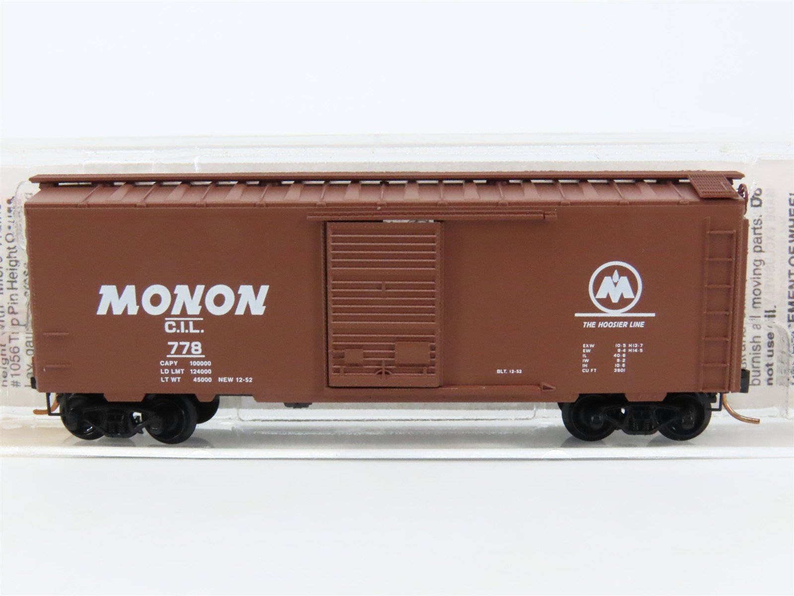 N Scale Micro-Trains MTL 20536 CIL Monon 