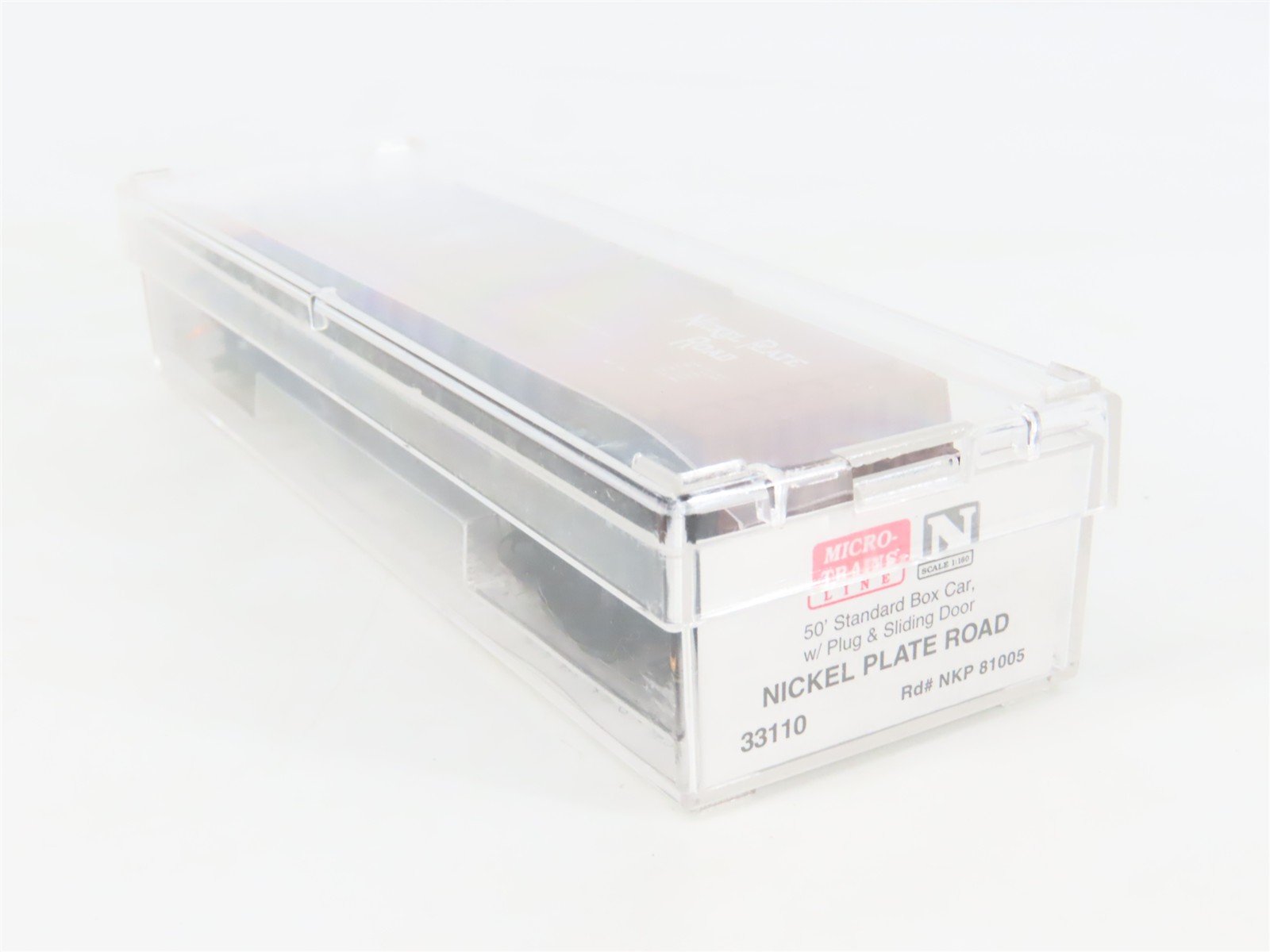 N Scale Micro-Trains MTL 33110 NKP Nickel Plate Road 50' Box Car #81005