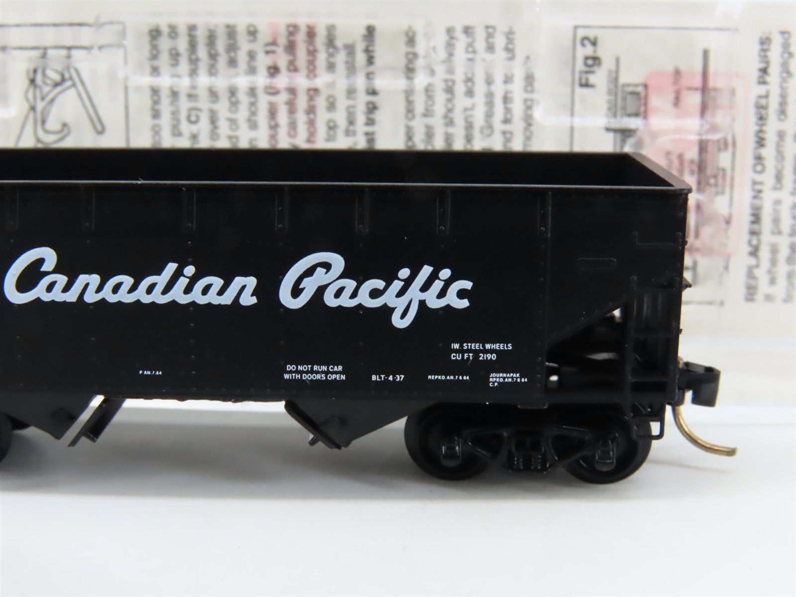 N Scale Micro-Trains MTL 55410 CP Canadian Pacific 2-Bay Hopper #354116