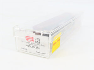 N Micro-Trains MTL 62040 RI Rock Island 50' Drop-End Composite Gondola #1197