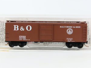 N Micro-Trains MTL 120240 B&O Baltimore & Ohio 40' USRA Steel Box Car #276383