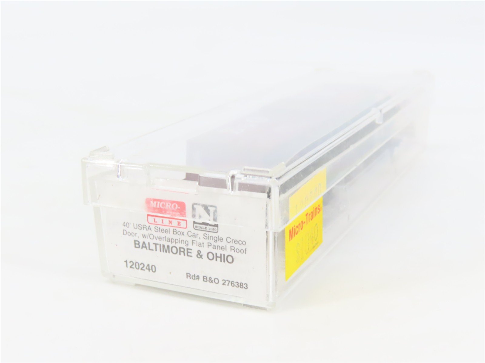 N Micro-Trains MTL 120240 B&O Baltimore & Ohio 40' USRA Steel Box Car #276383
