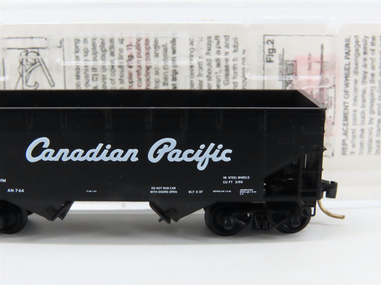 N Scale Micro-Trains MTL 55410 CP Canadian Pacific 2-Bay Hopper #354116