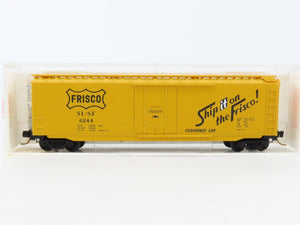 N Scale Micro-Trains MTL 32060 SLSF Frisco 50' Plug Door Box Car #6244