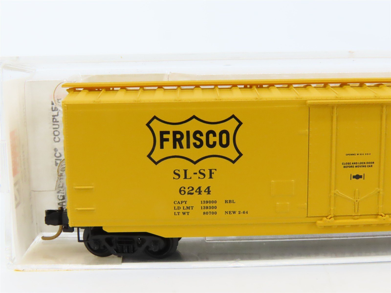 N Scale Micro-Trains MTL 32060 SLSF Frisco 50' Plug Door Box Car #6244