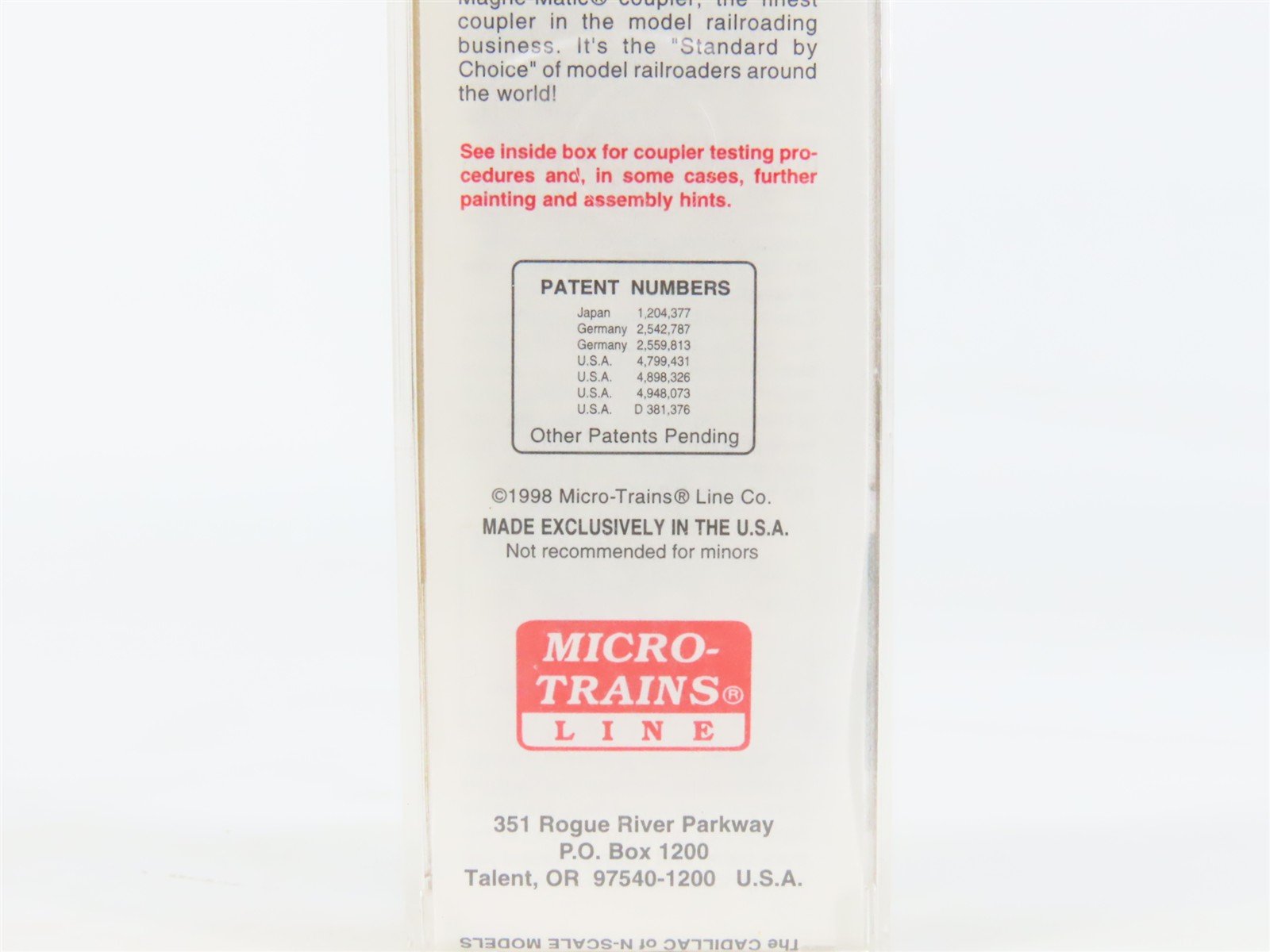 N Scale Micro-Trains MTL 32060 SLSF Frisco 50' Plug Door Box Car #6244