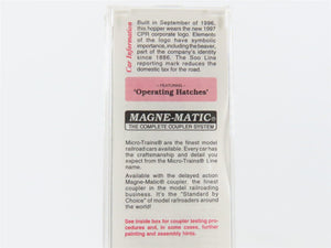 N Micro-Trains MTL 94140 SOO Line/Canadian Pacific 3-Bay Covered Hopper #119145