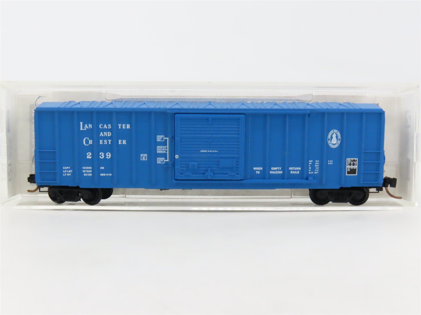 N Scale Micro-Trains MTL Special Run LC Lancaster & Chester 50' Box Car #239