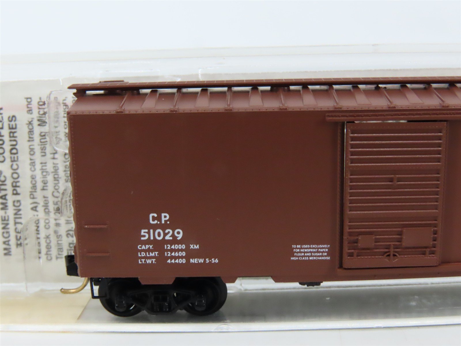 N Micro-Trains MTL 20436/1 CP Canadian Pacific 40' Single Door Box Car #51029