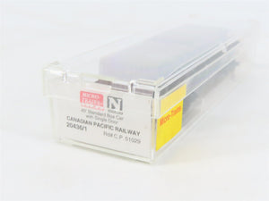 N Micro-Trains MTL 20436/1 CP Canadian Pacific 40' Single Door Box Car #51029
