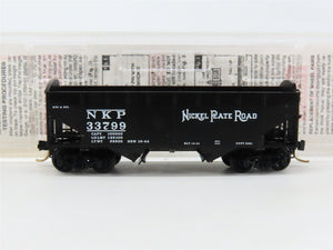 N Micro-Trains MTL 86020 NKP Nickel Plate Road 2-Bay Notch/Arch End Hopper 33799