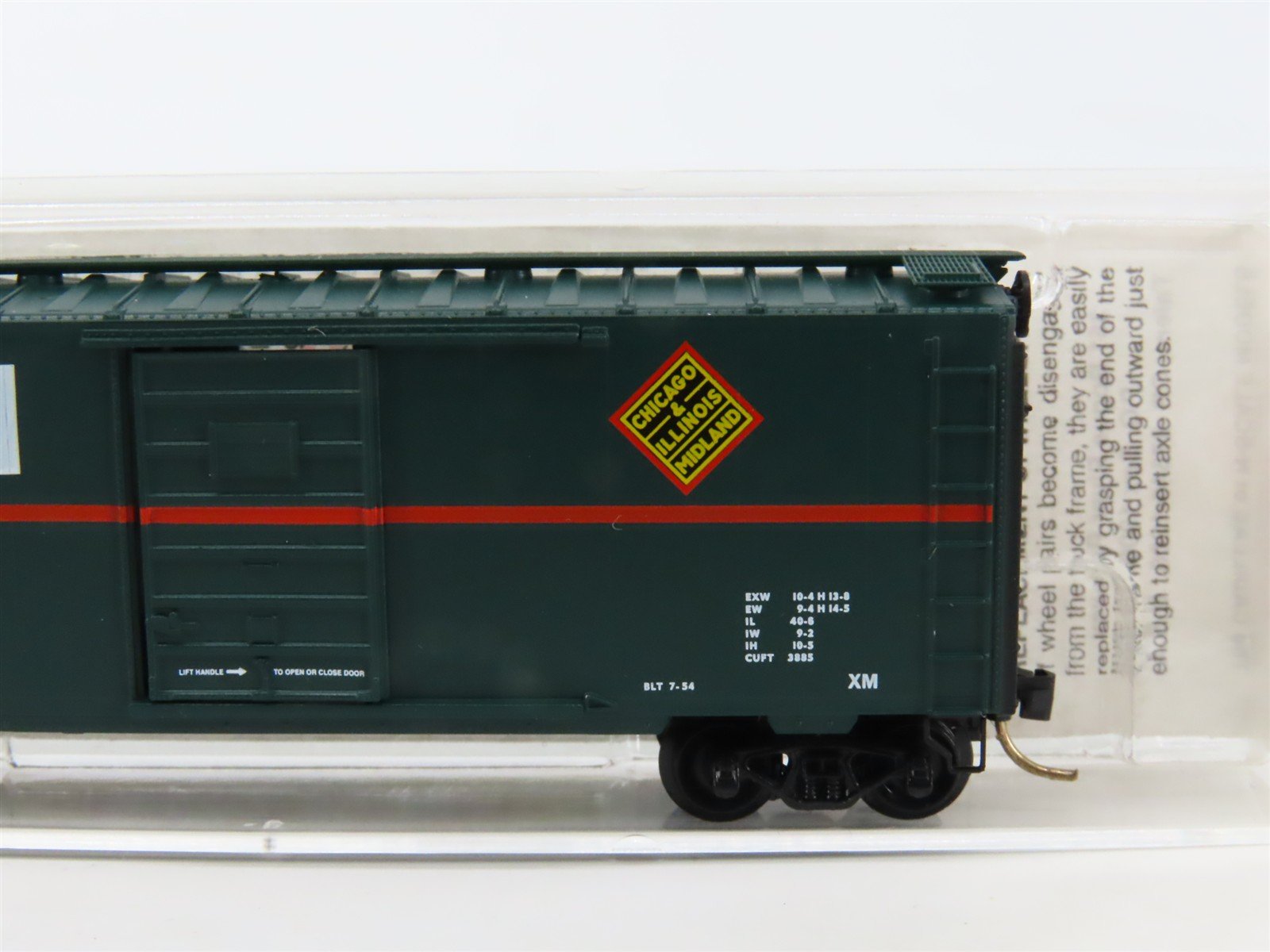 N Micro-Trains MTL 20476 C&IM Chicago & Illinois Midland 40' Box Car #16073