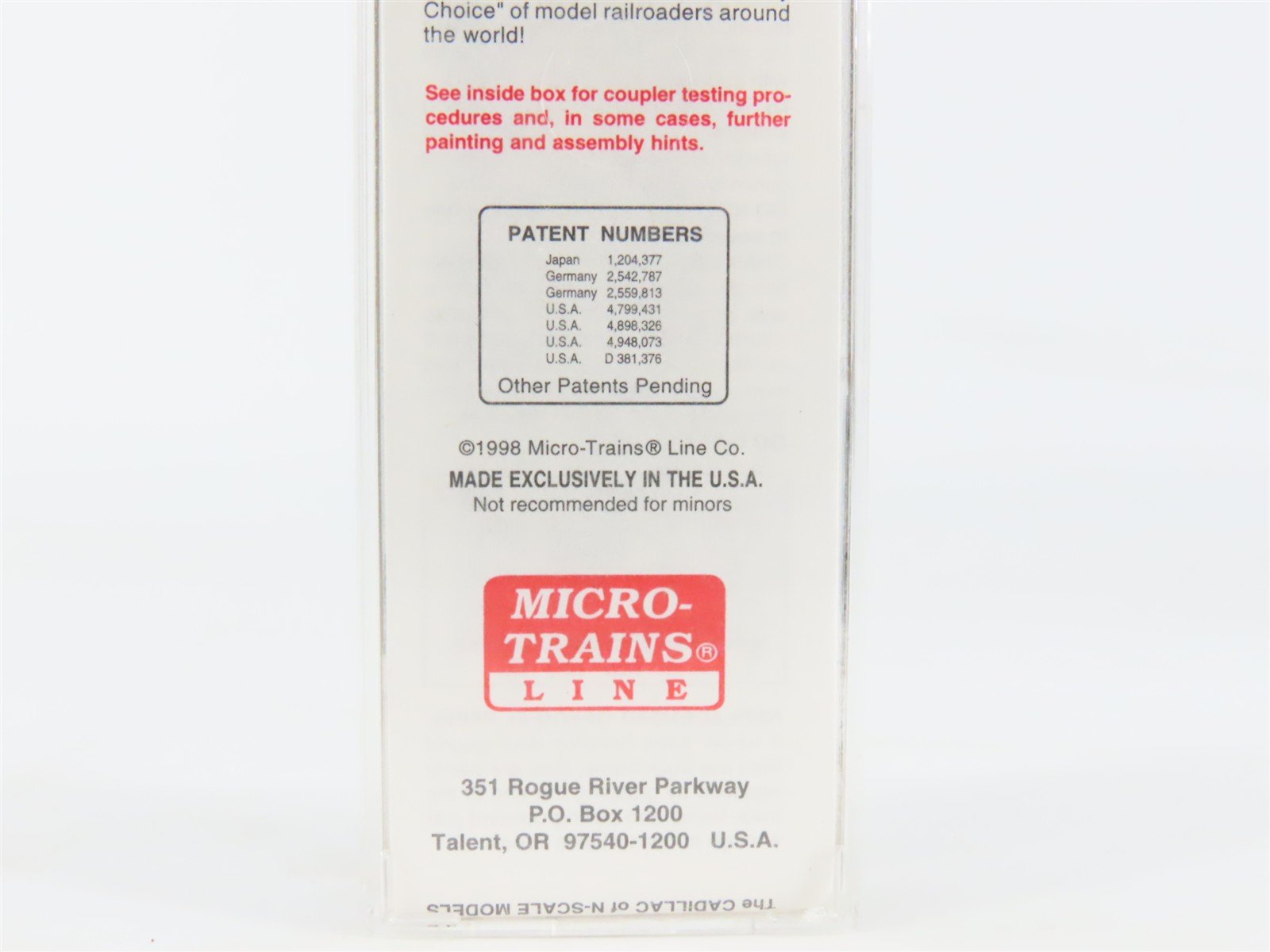 N Micro-Trains MTL 20476 C&IM Chicago & Illinois Midland 40' Box Car #16073