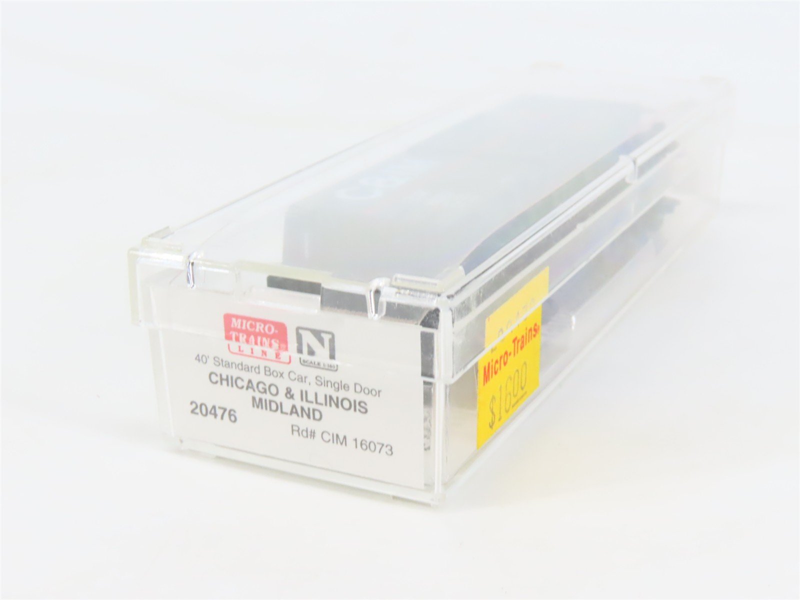N Micro-Trains MTL 20476 C&IM Chicago & Illinois Midland 40' Box Car #16073
