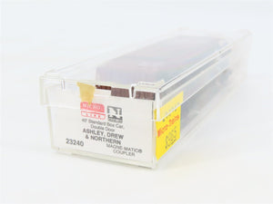 N Scale Micro-Trains MTL 23240 ADN Ashley Drew & Northern 40' Box Car #2413