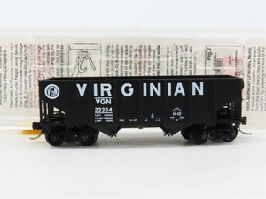 N Scale Micro-Trains MTL 56200 VGN Virginan 2-Bay Rib-Side Hopper #23354