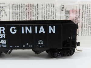 N Scale Micro-Trains MTL 56200 VGN Virginan 2-Bay Rib-Side Hopper #23354