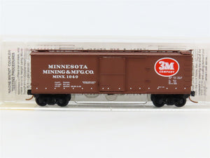 N Micro-Trains MTL 19190 MINX 3M Minnesota Mining & Mfg. 40' Wood Box Car #1040