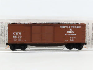 N Scale Micro-Trains MTL 43070 C&O Chesapeake & Ohio 40' Wood Box Car #12133