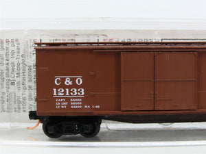 N Scale Micro-Trains MTL 43070 C&O Chesapeake & Ohio 40' Wood Box Car #12133