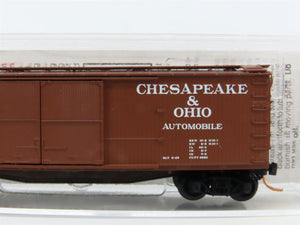 N Scale Micro-Trains MTL 43070 C&O Chesapeake & Ohio 40' Wood Box Car #12133