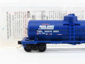 N Micro-Trains MTL 65390 MRL Montana Rail Link 39' Single Dome Tank Car #100015