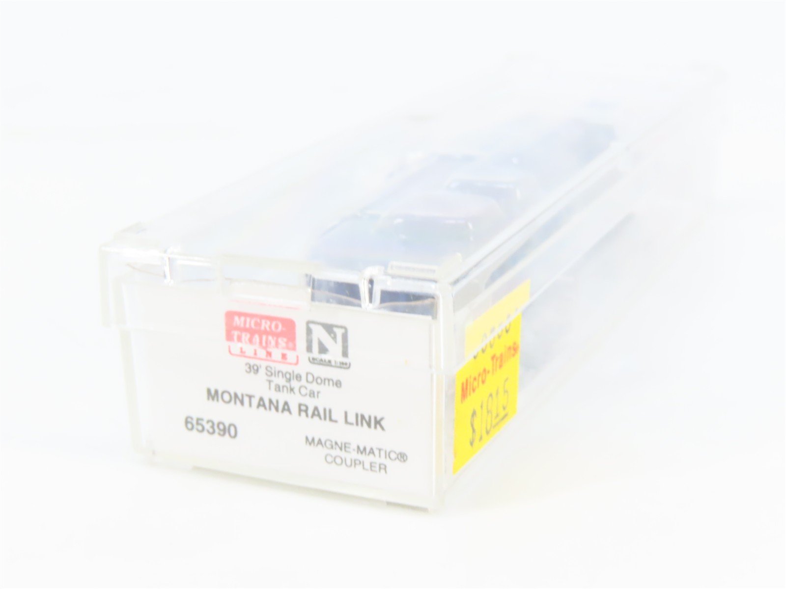 N Micro-Trains MTL 65390 MRL Montana Rail Link 39' Single Dome Tank Car #100015