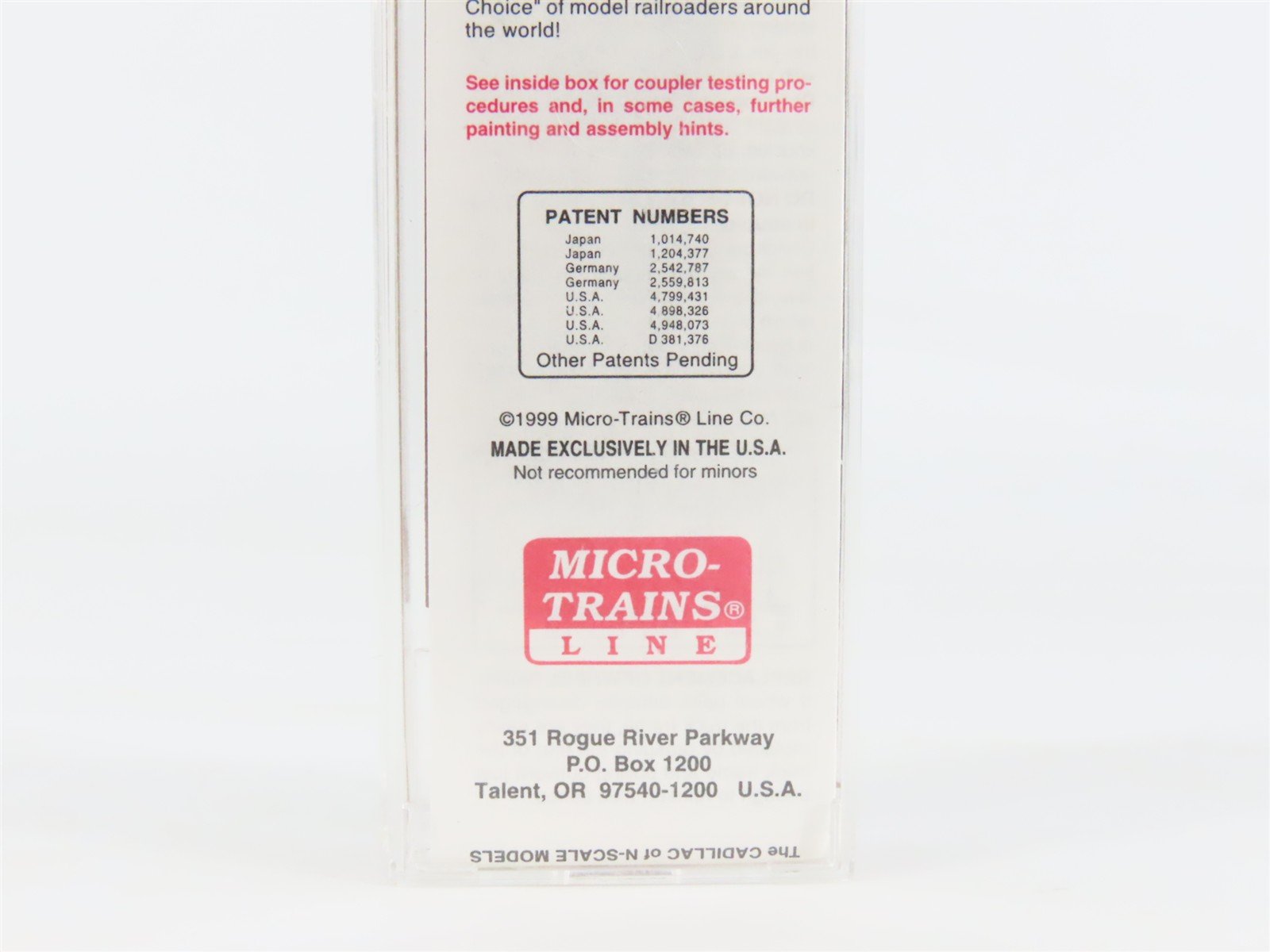 N Micro-Trains MTL 20206 CN Canadian National 40' Single Door Box Car #521992