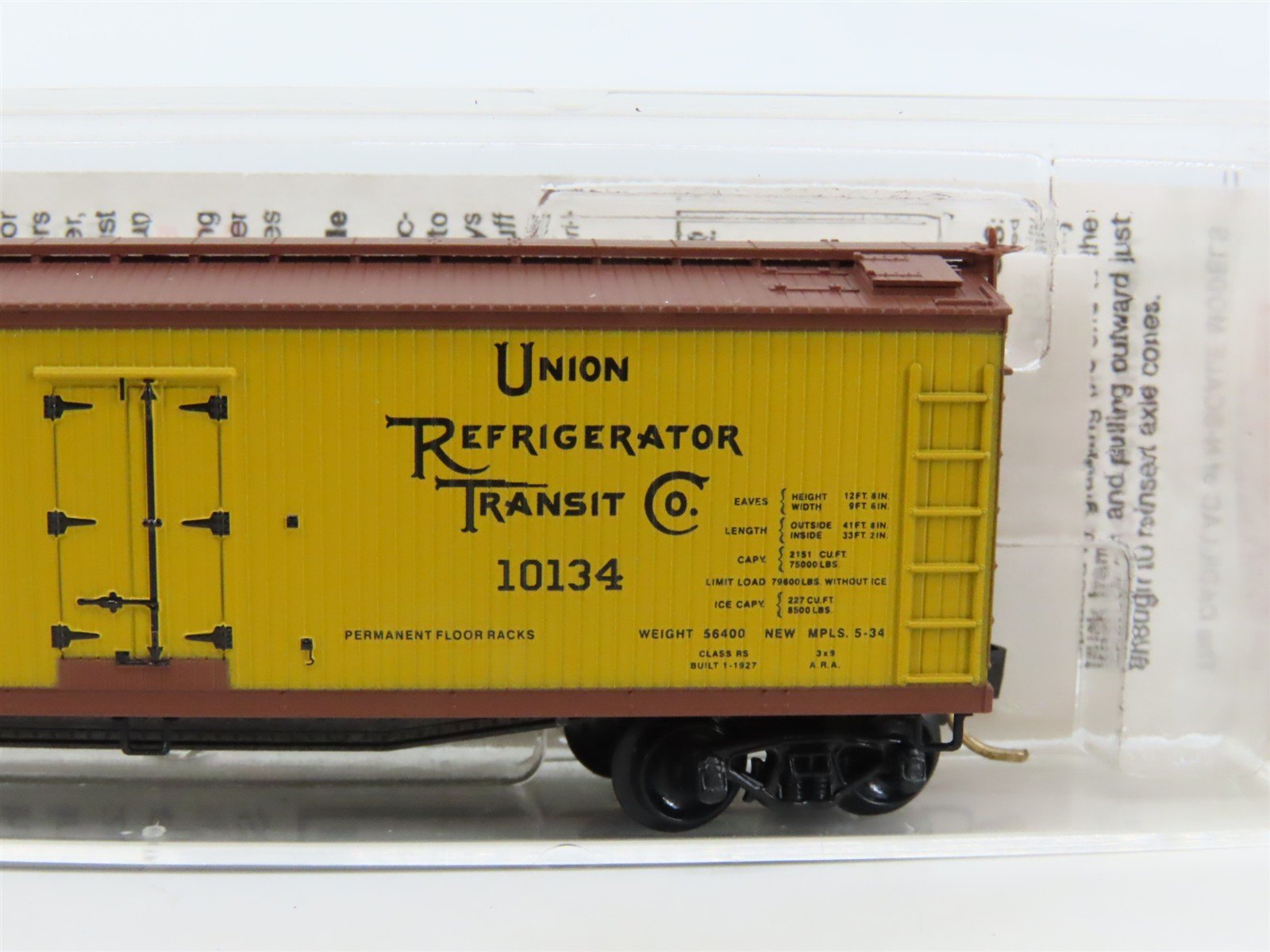 N Scale Micro-Trains MTL 49470 URTC Land O'Lakes Butter 40' Wood Reefer #10134