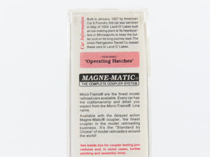 N Scale Micro-Trains MTL 49470 URTC Land O'Lakes Butter 40' Wood Reefer #10134