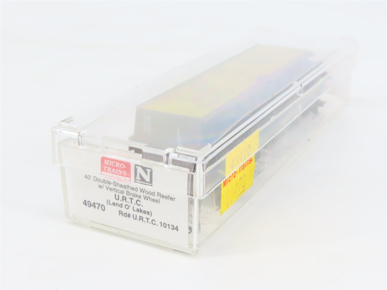 N Scale Micro-Trains MTL 49470 URTC Land O'Lakes Butter 40' Wood Reefer #10134
