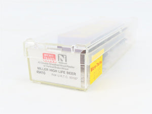N Scale Micro-Trains MTL 49410 URTC Miller High Life Beer 40' Wood Reefer #93187