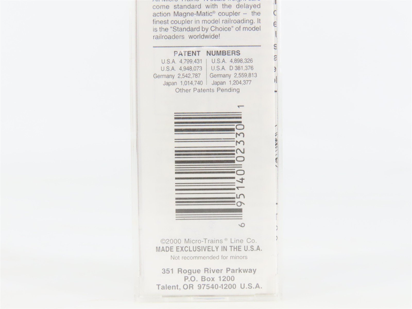 N Scale Micro-Trains MTL 49220 NBRX Narragansett Ale 40' Wood Reefer #12