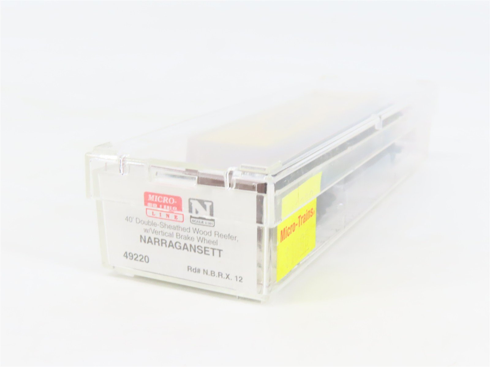 N Scale Micro-Trains MTL 49220 NBRX Narragansett Ale 40' Wood Reefer #12