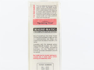 N Micro-Trains MTL 42030 MWR Muncie & Western/Ball Glass Jars 40' Box Car #1024