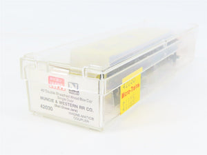 N Micro-Trains MTL 42030 MWR Muncie & Western/Ball Glass Jars 40' Box Car #1024
