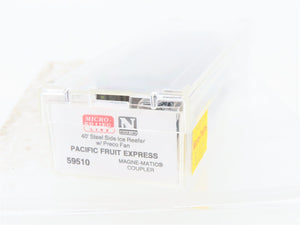 N Scale Micro-Trains MTL 59510 PFE Pacific Fruit Express 40' Ice Reefer #925