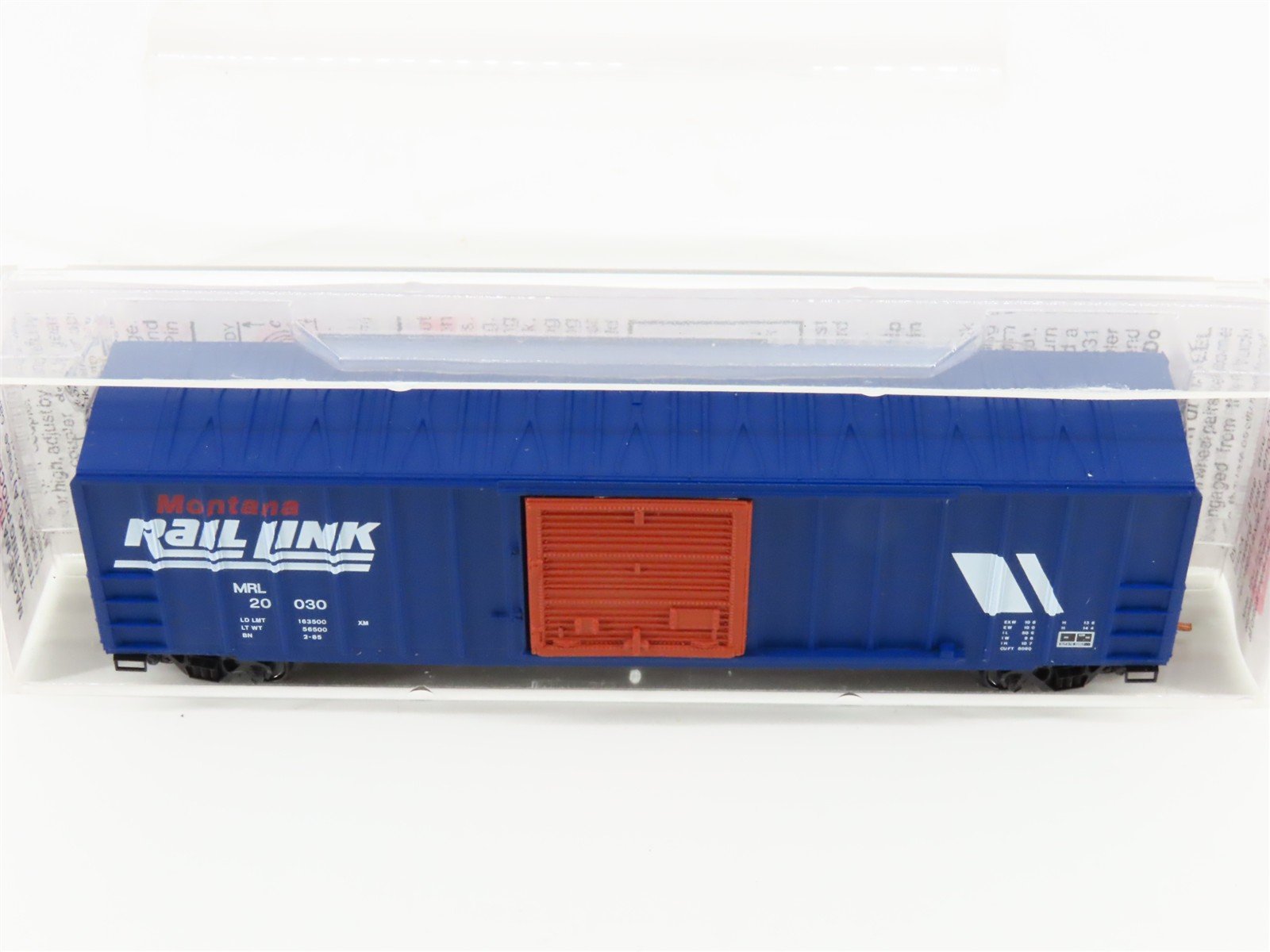 N Scale Micro-Trains MTL 25620 MRL Montana Rail Link 50' Boxcar #20030