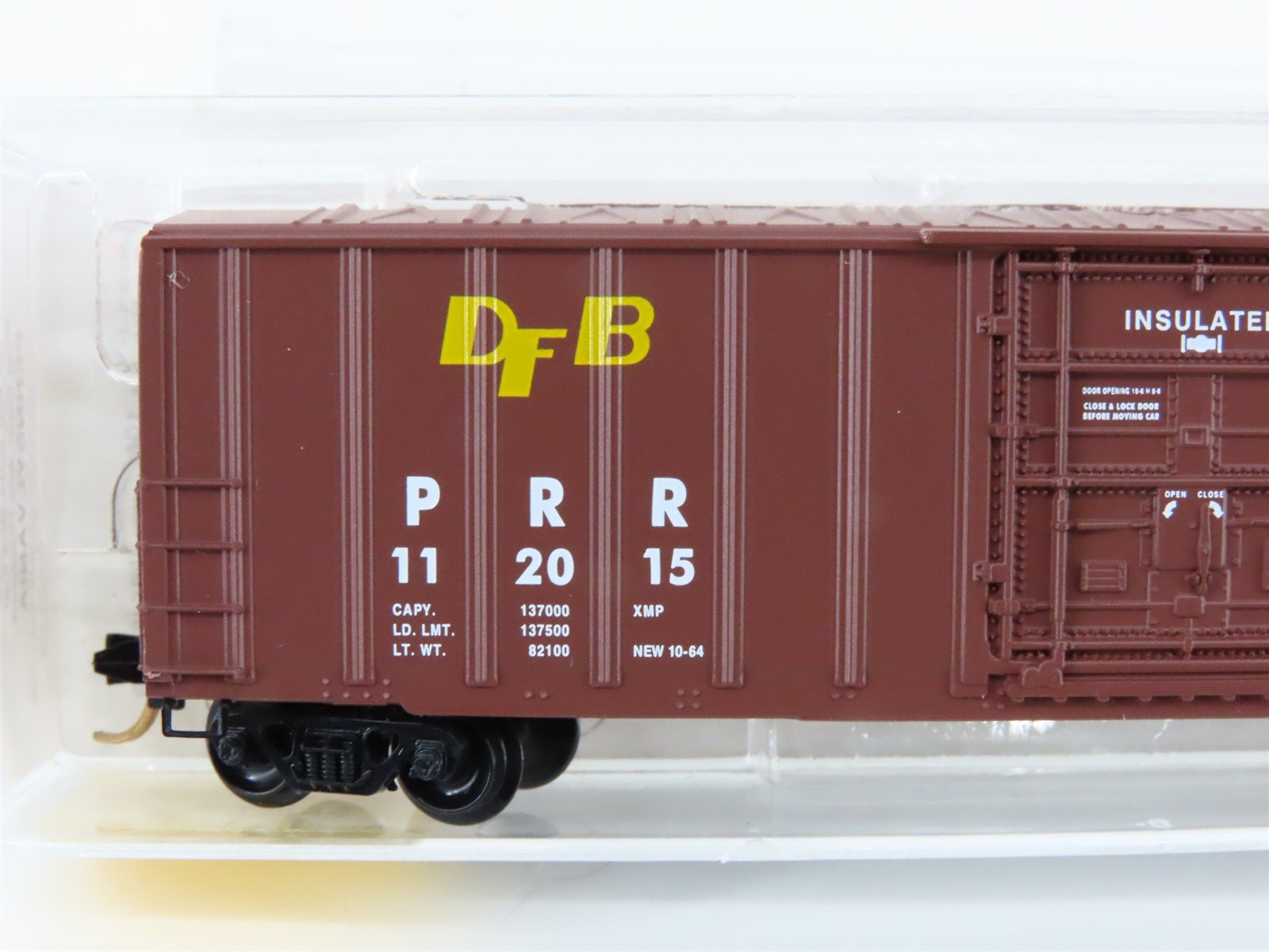 N Scale Micro-Trains MTL 27170 PRR Pennsylvania 50' Rib Side Boxcar #112015