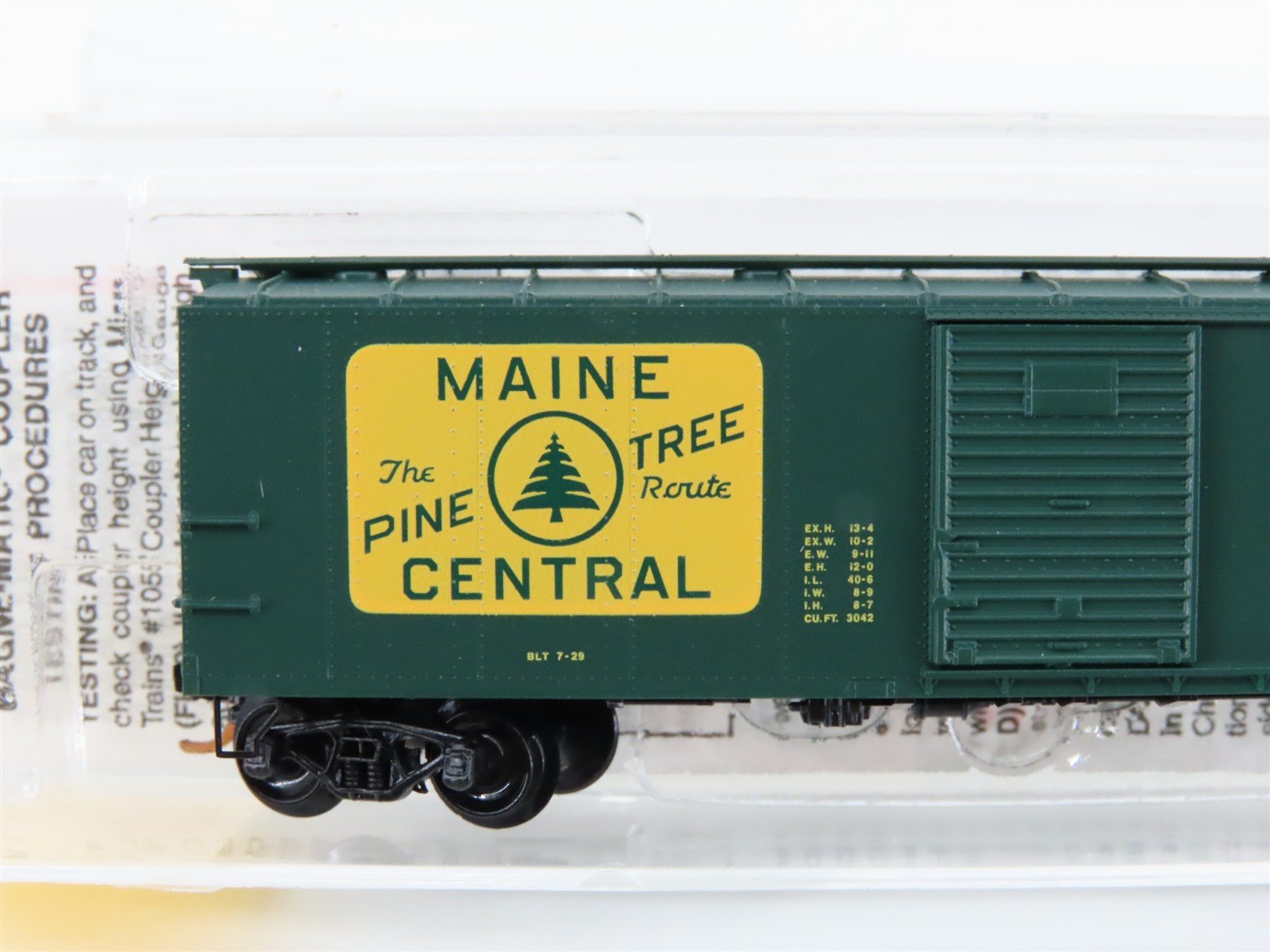 N Scale Micro-Trains MTL 120040 MEC Maine Central 40' USRA Boxcar #5530