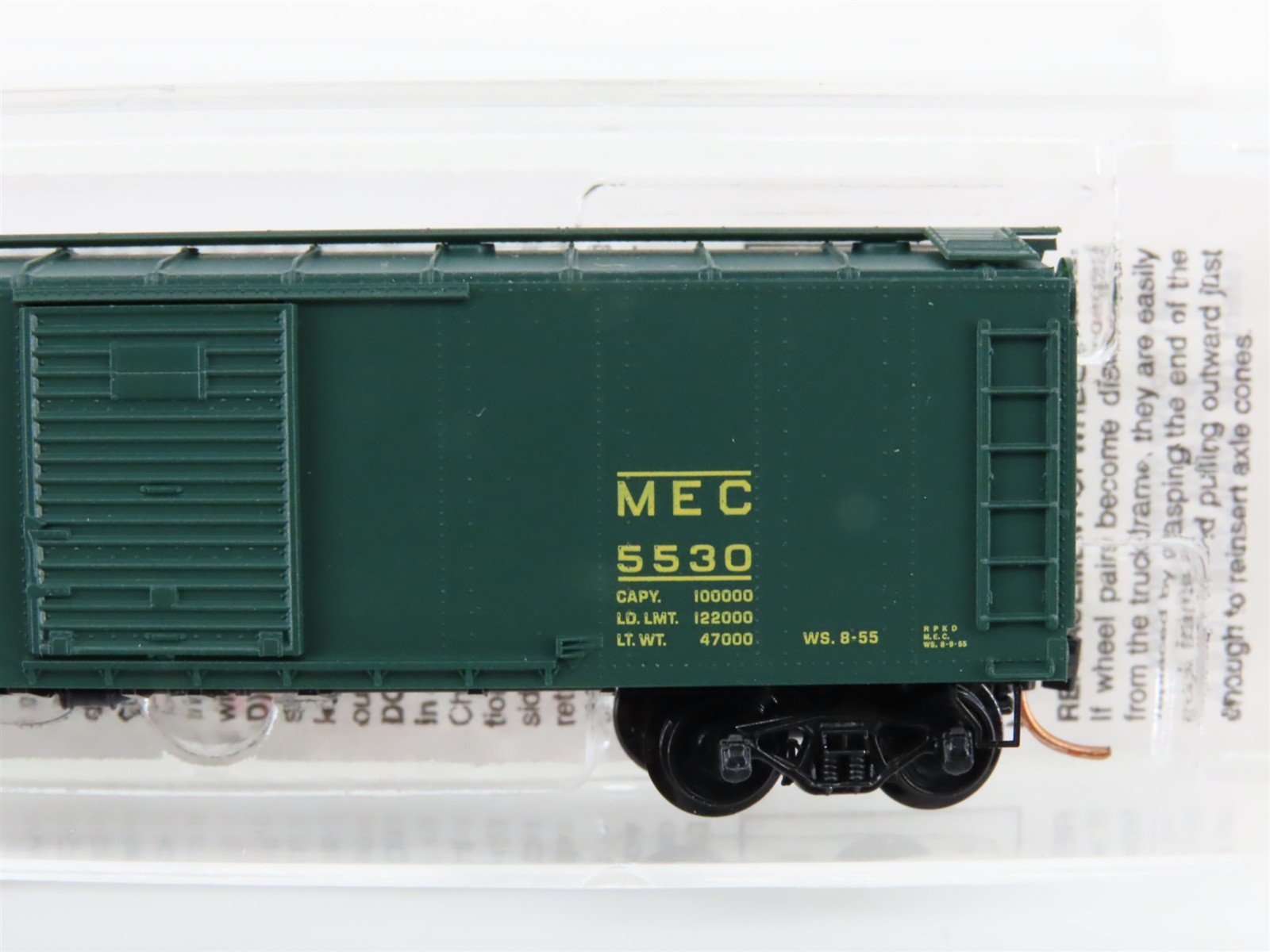 N Scale Micro-Trains MTL 120040 MEC Maine Central 40' USRA Boxcar #5530