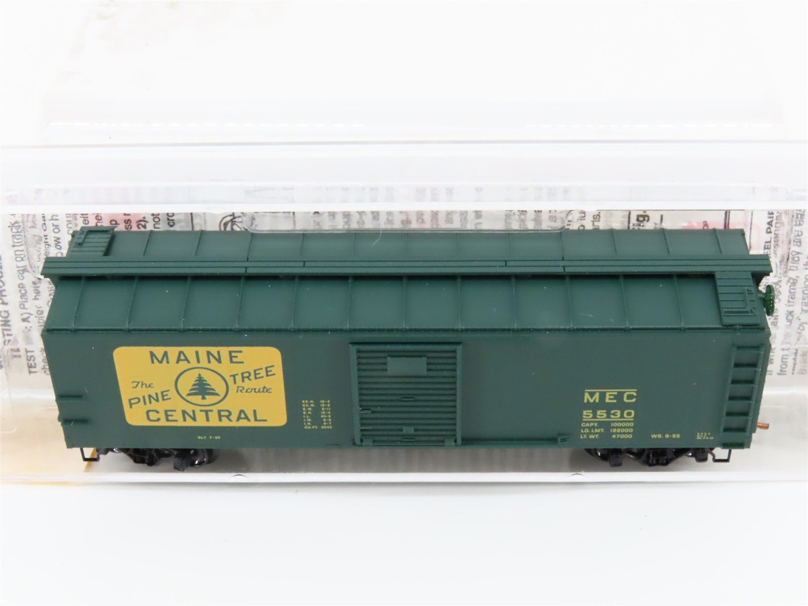 N Scale Micro-Trains MTL 120040 MEC Maine Central 40' USRA Boxcar #5530