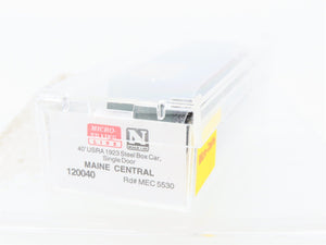 N Scale Micro-Trains MTL 120040 MEC Maine Central 40' USRA Boxcar #5530