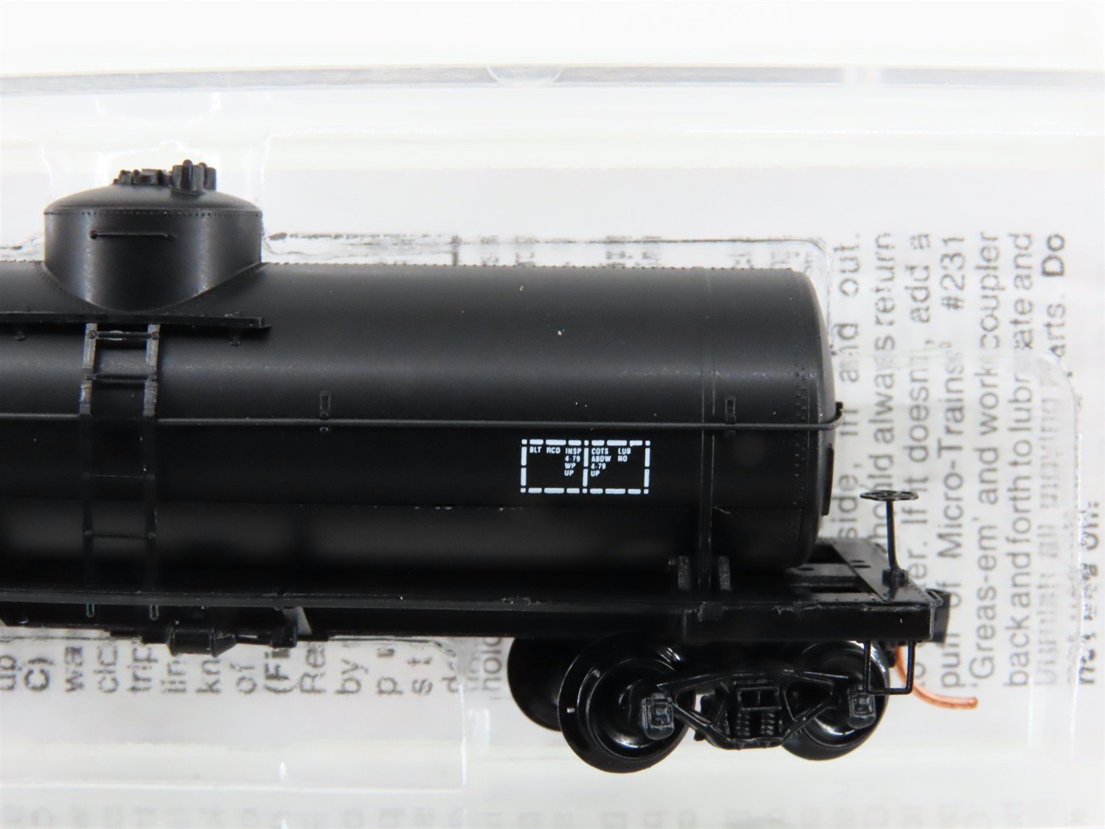 N Micro-Trains MTL 65550 WPMW Western Pacific 39' Single Dome Tankcar #0291