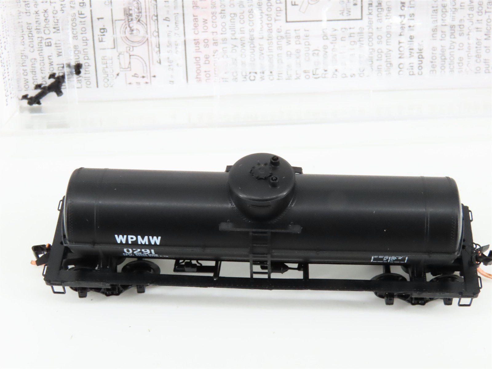 N Micro-Trains MTL 65550 WPMW Western Pacific 39' Single Dome Tankcar #0291