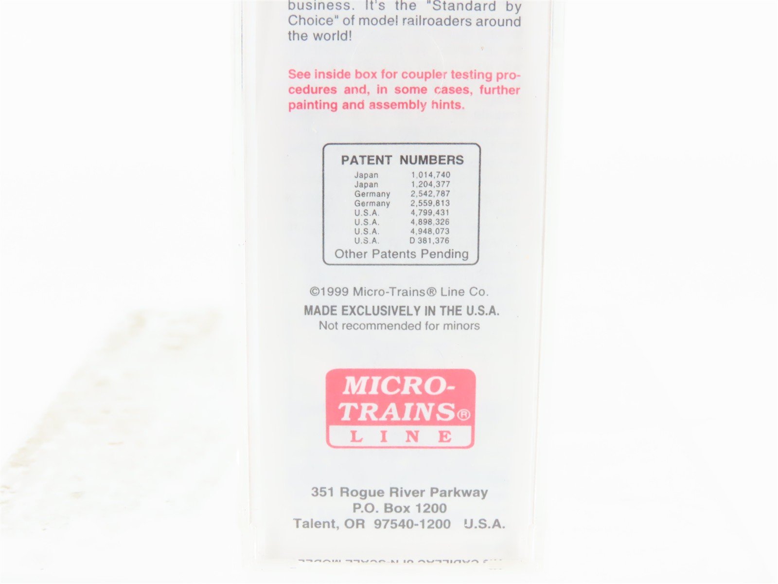 N Scale Micro-Trains MTL 68060 SFTZ/BNSF 48' Trailer #220987