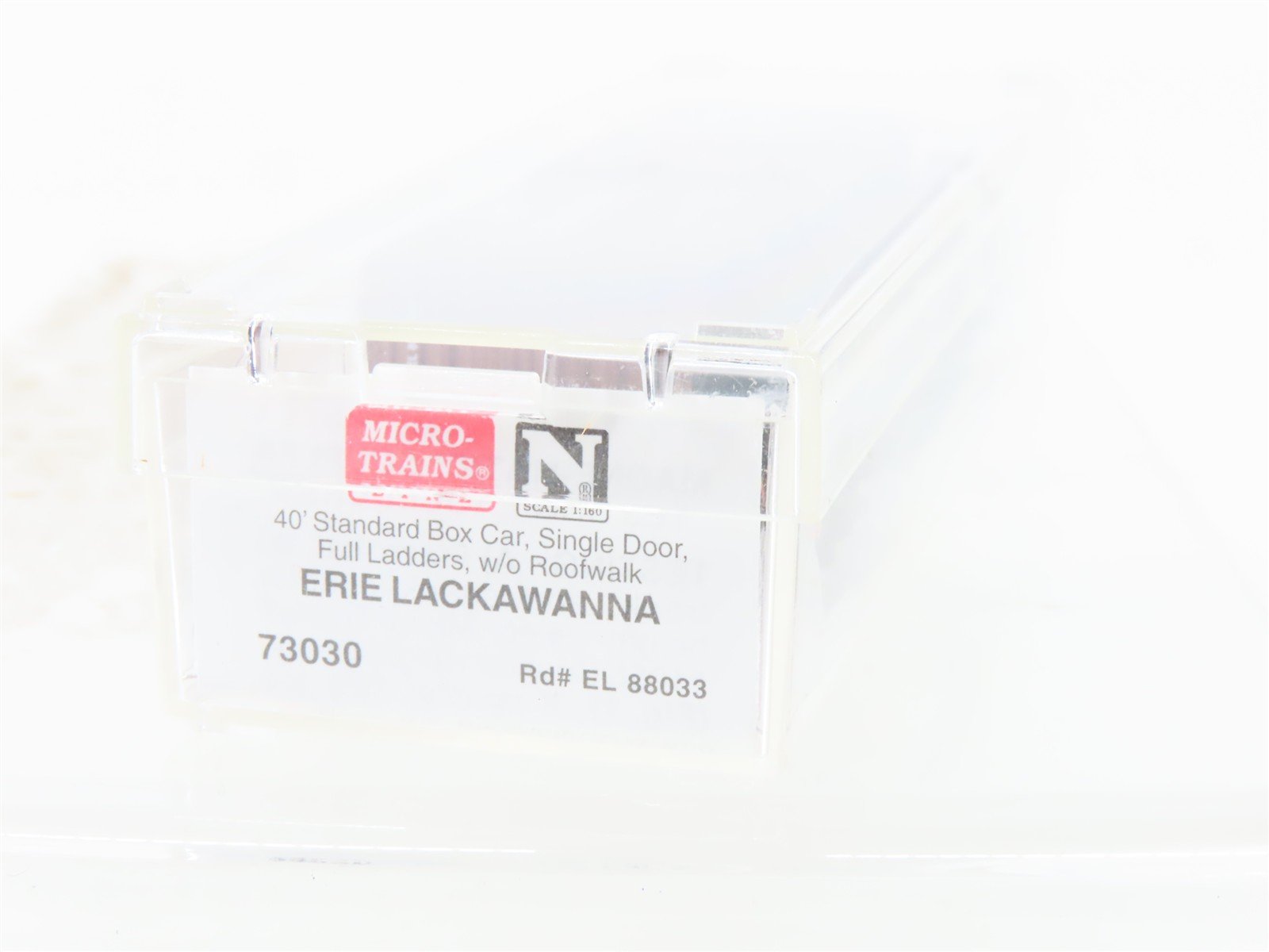 N Scale Micro-Trains MTL 73030 EL Erie Lackawanna 40' Boxcar #88033